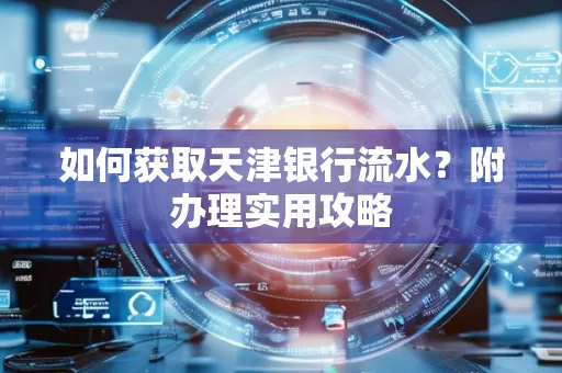 如何获取天津银行流水？附办理实用攻略