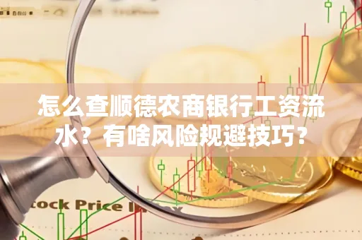 怎么查顺德农商银行工资流水？有啥风险规避技巧？